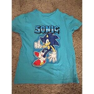 Sonic the hedgehog Kids Size 5-6 Years Old Sega Graphic t shirt